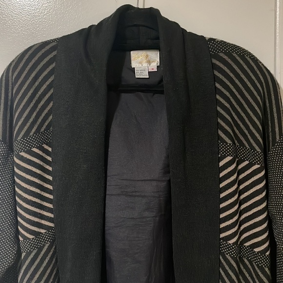 Lilly Of California Wool Blend Cardigan Sweater Medium - Picture 3 of 12